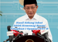 Hasil Sidang Isbat 2026:Kemenag Resmi Tetapkan 1 Syawal 1447 H