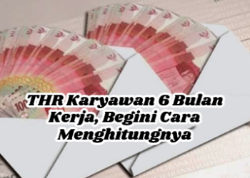 THR Karyawan 6 Bulan Kerja, Begini Cara Menghitungnya