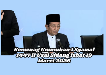 Kemenag Umumkan 1 Syawal 1447 H Usai Sidang Isbat 19 Maret 2026