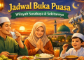 Jadwal Buka Puasa Surabaya Hari ini 14 Maret 2026, Maghrib Pukul 17.46 WIB