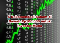 5 Rekomendasi Saham di Bawah Rp100.000 untuk Investor Muda