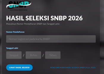 Hasil Seleksi SNBP 2026 Diumumkan, Cek Namamu Di Link Ini