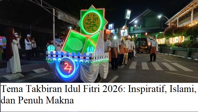 Tema Takbiran Idul Fitri 2026: Inspiratif, Islami, dan Penuh Makna