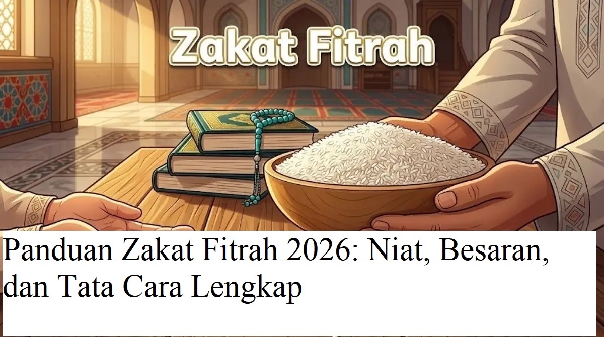 Panduan Zakat Fitrah 2026: Niat, Besaran, dan Tata Cara Lengkap