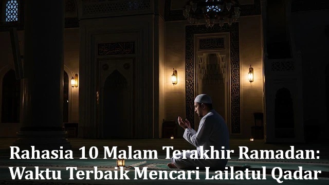 Rahasia 10 Malam Terakhir Ramadan: Waktu Terbaik Mencari Lailatul Qadar