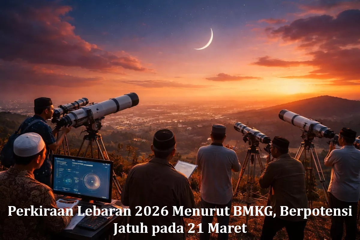 Perkiraan Lebaran 2026 Menurut BMKG, Berpotensi Jatuh pada 21 Maret