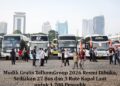 Mudik Gratis TelkomGroup 2026 Resmi Dibuka, Sediakan 27 Bus dan 3 Rute Kapal Laut untuk 1.700 Pemudik