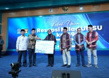 Milad ke-69 UMSU, Prof Dr Agussani Sambut Kehadiran Direktur PLN dan Tegaskan Komitmen Kampus Berkemajuan