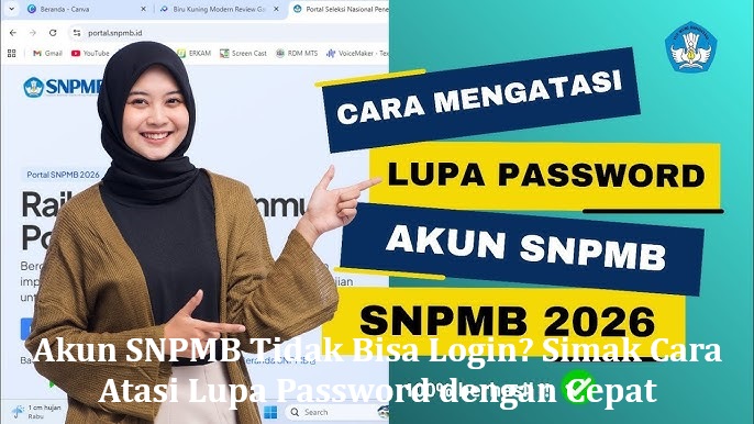 Akun SNPMB Tidak Bisa Login? Simak Cara Atasi Lupa Password dengan Cepat