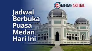 Jadwal Buka Puasa Medan dan Sekitarnya Kamis 12 Maret 2026, Maghrib Pukul 18.41 WIB