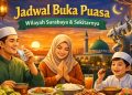 Jadwal Buka Puasa Surabaya Hari ini 12 Maret 2026, Maghrib Pukul 17.48 WIB