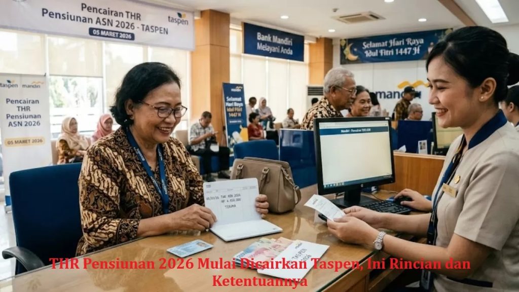 THR Pensiunan 2026 Mulai Dicairkan Taspen, Ini Rincian dan Ketentuannya
