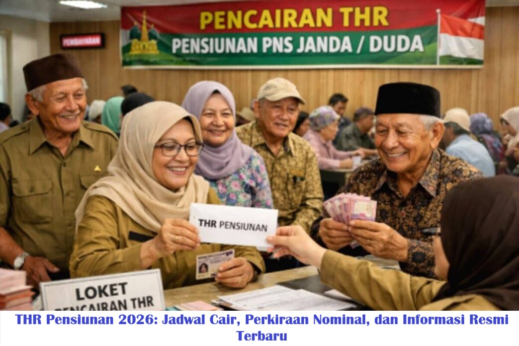 THR Pensiunan 2026: Jadwal Cair, Perkiraan Nominal, dan Informasi Resmi Terbaru