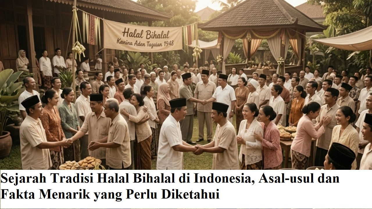 Sejarah Tradisi Halal Bihalal di Indonesia, Asal-usul dan Fakta Menarik yang Perlu Diketahui