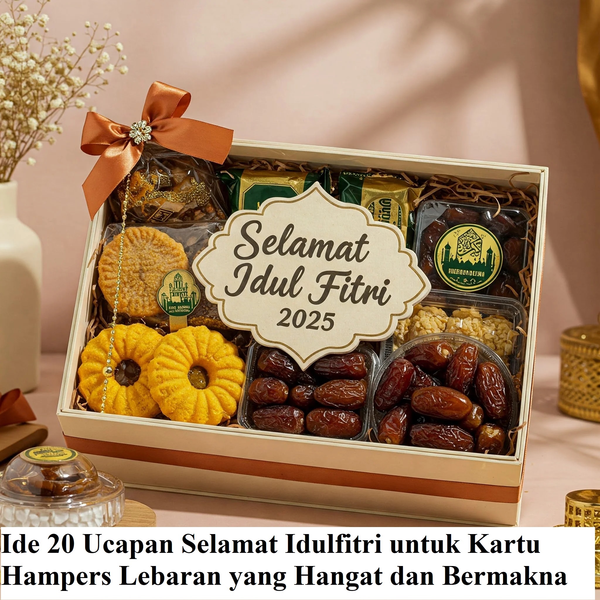 Ide 20 Ucapan Selamat Idulfitri untuk Kartu Hampers Lebaran yang Hangat dan Bermakna
