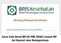 Cara Cek Desil BPJS PBI 2026 Lewat HP, Ini Syarat dan Kategorinya