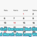 Libur dan Cuti Bersama Mei 2026: Daftar Tanggal Merah dan Long Weekend