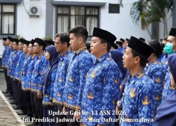 Update Gaji ke-13 ASN 2026, Ini Prediksi Jadwal Cair dan Daftar Nominalnya