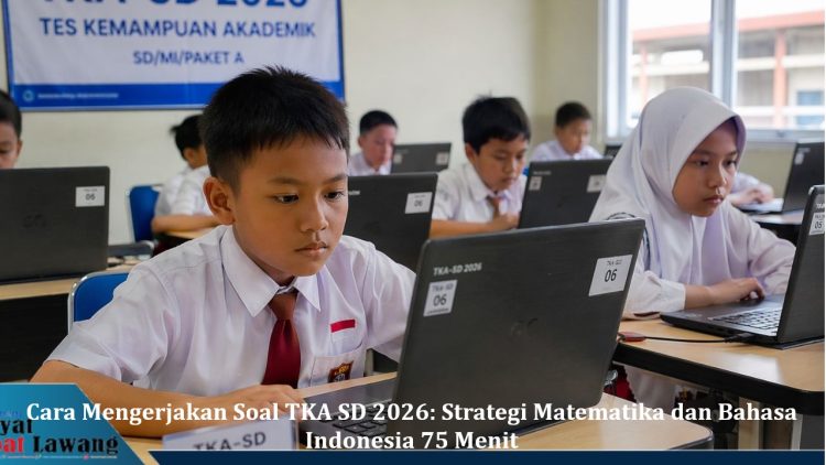 Cara Mengerjakan Soal TKA SD 2026: Strategi Matematika dan Bahasa Indonesia 75 Menit
