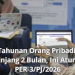 SPT Tahunan Orang Pribadi Bisa Diperpanjang 2 Bulan, Ini Aturan Baru PER-3/PJ/2026