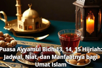 Puasa Ayyamul Bidh 13, 14, 15 Hijriah: Jadwal, Niat, dan Manfaatnya bagi Umat Islam