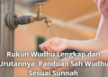 Urutan Wudhu Lengkap : Panduan Sah Wudhu Sesuai Sunnah