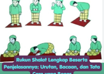 Rukun Shalat Lengkap Beserta Penjelasannya: Urutan, Bacaan, dan Tata Cara yang Benar