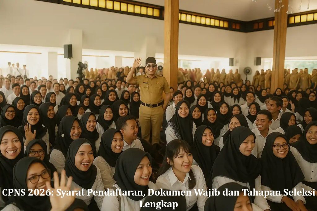 CPNS 2026: Syarat Pendaftaran, Dokumen Wajib dan Tahapan Seleksi Lengkap