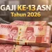 Skema Baru Gaji ke-13 2026: PNS Dibayar Penuh, Non-ASN Dibatasi Maksimal