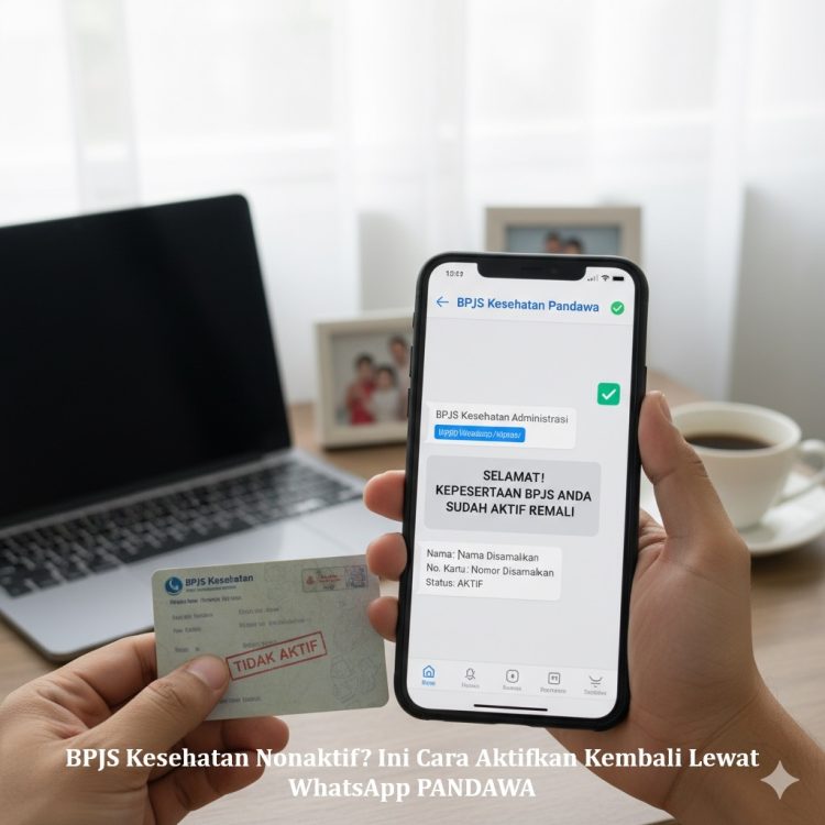 BPJS Kesehatan Nonaktif? Ini Cara Aktifkan Kembali Lewat WhatsApp PANDAWA