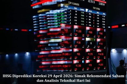 IHSG Diprediksi Koreksi 29 April 2026: Simak Rekomendasi Saham dan Analisis Teknikal Hari Ini