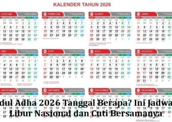 Idul Adha 2026 Tanggal Berapa? Ini Jadwal Libur Nasional dan Cuti Bersamanya