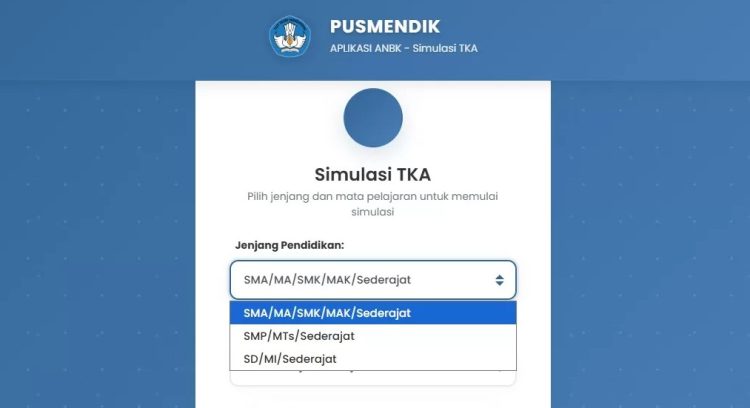 Link Simulasi TKA SD SMP 2026, Latihan Soal Bisa Diakses Online Sekarang