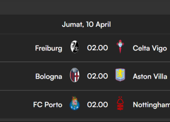 Link Streaming Europa League 2026, Jumat 10 April