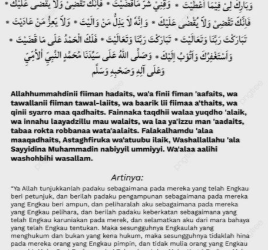 Bacaan Doa Qunut : Arab, Latin dan Terjemahan