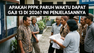 Apakah PPPK Paruh Waktu Dapat Gaji 13 di 2026? Ini Penjelasannya