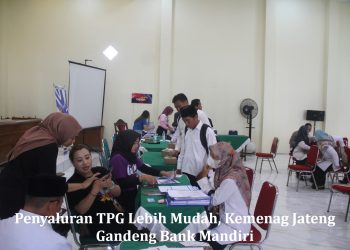 Penyaluran TPG Lebih Mudah, Kemenag Jateng Gandeng Bank Mandiri