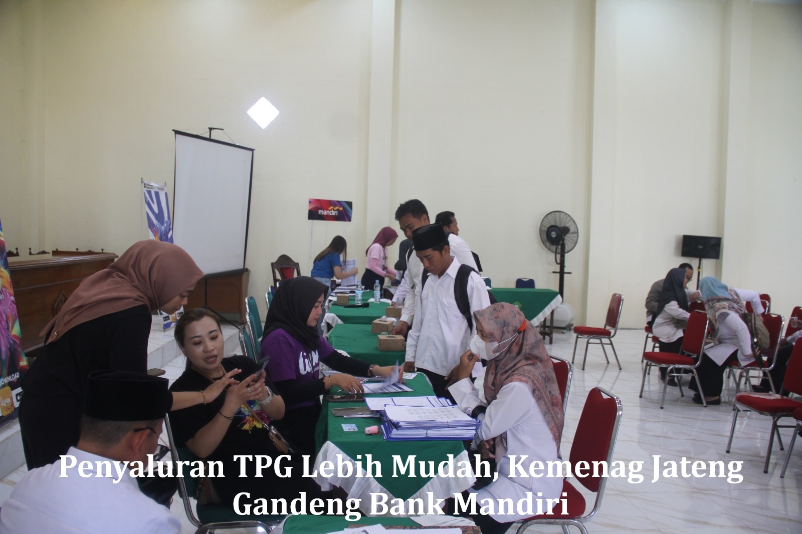 Penyaluran TPG Lebih Mudah, Kemenag Jateng Gandeng Bank Mandiri