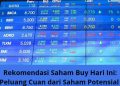 Rekomendasi Saham Buy Hari ini: Peluang Cuan dari Saham Potensial