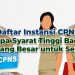 Daftar Instansi CPNS Tanpa Syarat Tinggi Badan, Peluang Besar untuk Semua!