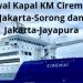Update Jadwal Kapal KM Ciremai April 2026 Voyage 8 Jakarta-Sorong dan Voyage 9 Jakarta-Jayapura