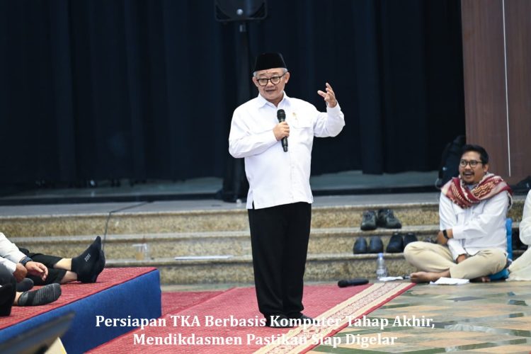 Persiapan TKA Berbasis Komputer Tahap Akhir, Mendikdasmen Pastikan Siap Digelar