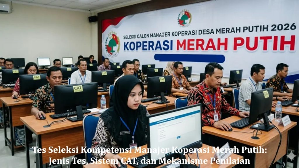 Tes Seleksi Kompetensi Manajer Koperasi Merah Putih: Jenis Tes, Sistem CAT, dan Mekanisme Penilaian