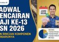 Jadwal Cair Gaji ke-13 PNS, PPPK, TNI dan Polri 2026, Ini Estimasi Waktu dan Rinciannya