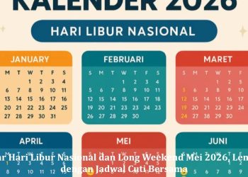 Daftar Hari Libur Nasional dan Long Weekend Mei 2026, Lengkap dengan Jadwal Cuti Bersama