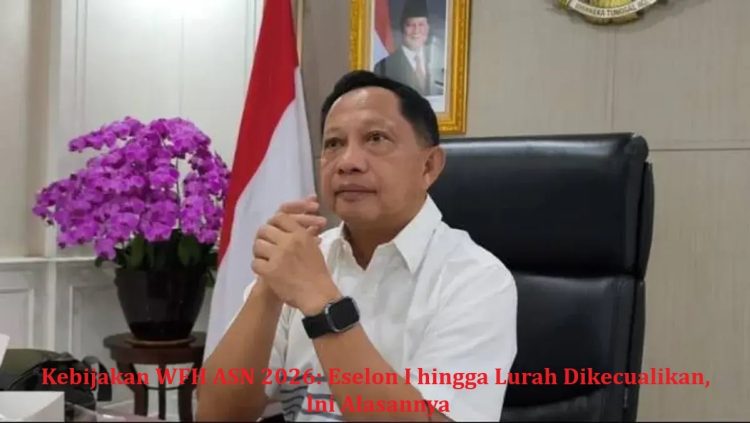 Kebijakan WFH ASN 2026: Eselon I hingga Lurah Dikecualikan, Ini Alasannya