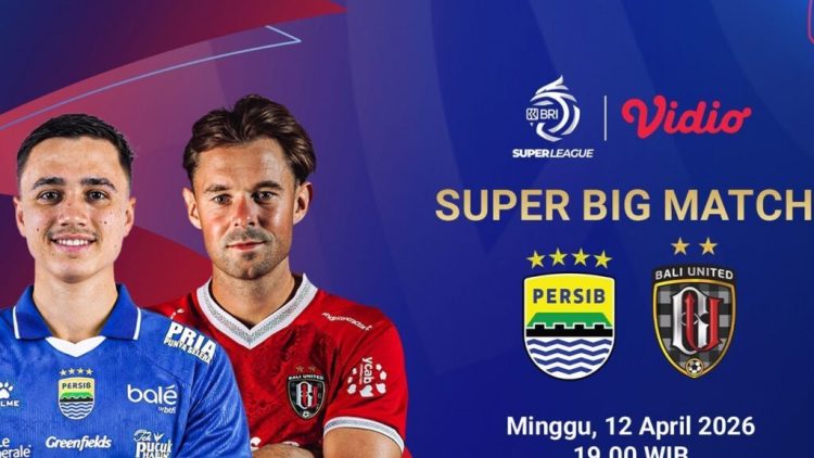 Link Live Streaming Persib Bandung vs Bali United 12 April 2026, Jadwal dan Cara Nonton