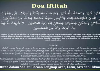 Doa Iftitah dalam Shalat: Bacaan Lengkap Arab, Latin, Arti dan Hikmahnya