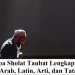 Bacaan Doa Sholat Taubat Lengkap: Niat, Istighfar, Arab, Latin, Arti, dan Tata Caranya