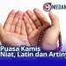 Puasa Kamis : Niat, Latin dan Artinya